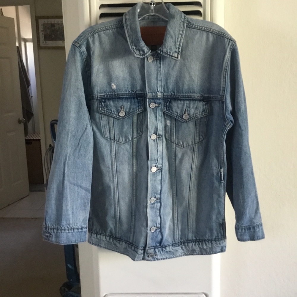 Lucky Brand Light Blue Denim Jacket - Picture 2 of 6